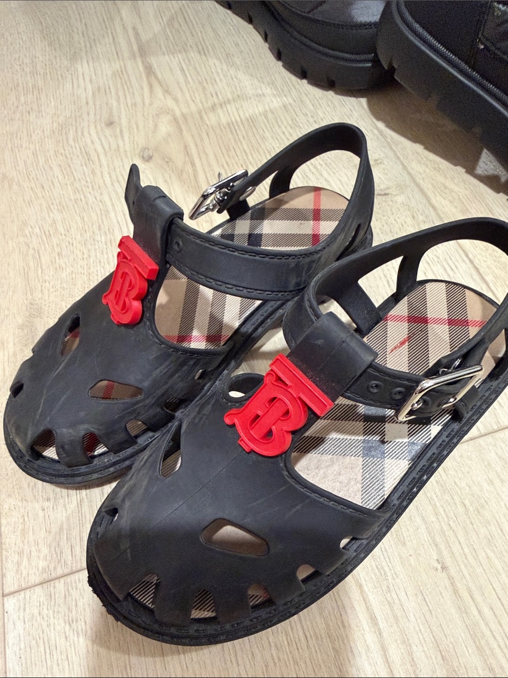 Burberry Rubber Sandals